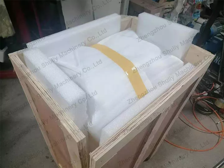 упаковка деревянного ящика измельчителя гофрированного картона